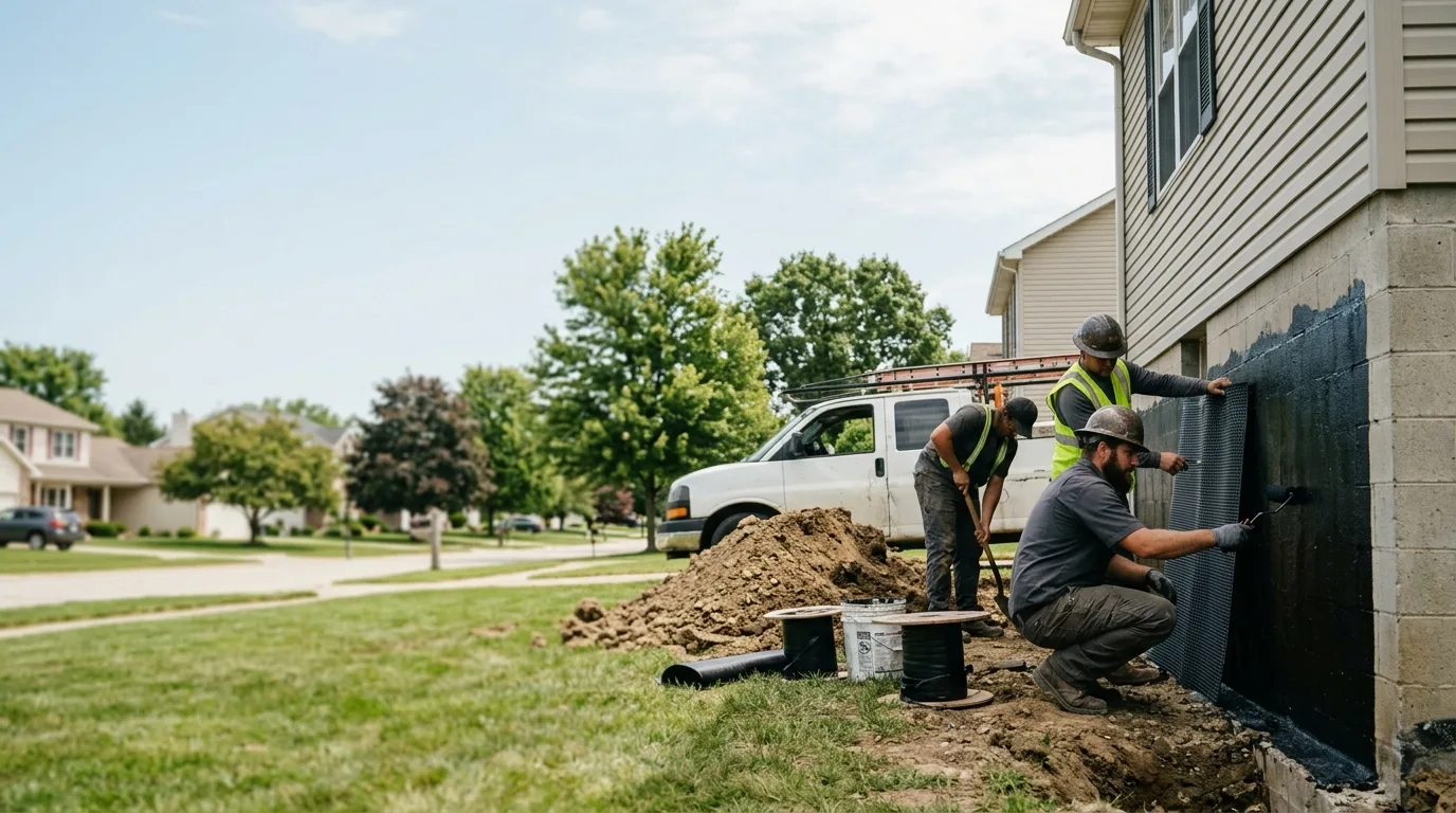 Basement Waterproofing in Nashport, OH near me